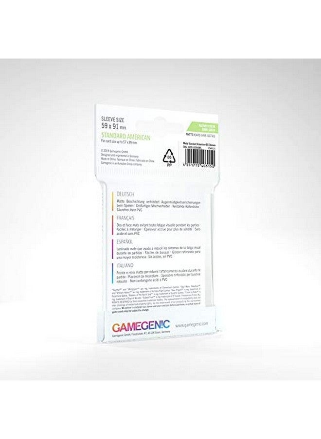 Gamegenic 5 عبوات من أكمام الألعاب مات من جينك 50 قطعة بحجم بطاقة أمريكية قياسية! حزمة قيمة! - Image 3
