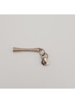 Angel Çanta Aksesuar Angel Bag Accessory Silver Color 6 cm Zipper Head  - Image 2