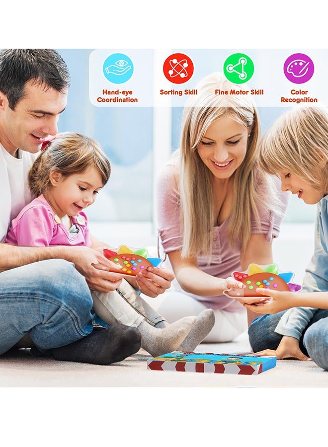 Color Sorting Toys Sensory Toys : Fine Motor Skill Games Learning Toys for Toddlers, Color Matching Preschool Activities Educational Calm Down Toys Montessori Toys for Kids Boys Girls Gifts Ages 3+ - Image 4