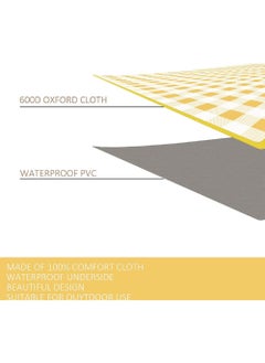 Rock Pow Large Outdoor Foldable Picnic Blanket Waterproof Beach Mat Waterproof Picnic Blanket Portable Picnic Mat Portable For Outdoor Camping Family Outdoor Park Garden 200x200cm  - Image 4