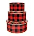 Black Duck Brand Black Duck Brand Set of 3 Round Holiday Decorative Nesting Tins - Largest Measures 8 in Diameter - Great For Storing  - Image 2