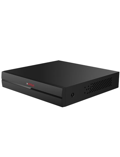 CP Plus 4 Channel DVR 1080N Digital Video Recorder CP-UVR-0401E1-CV5, Upto 2.4 MP Cameras Compatible, Black - Image 1