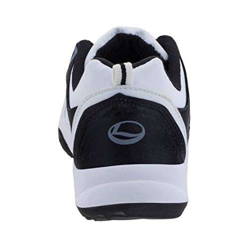 Lancer Mens INDUS-251 White Black Running Shoe - 7 UK (INDUS-251WHT-BLK-41) - Image 5