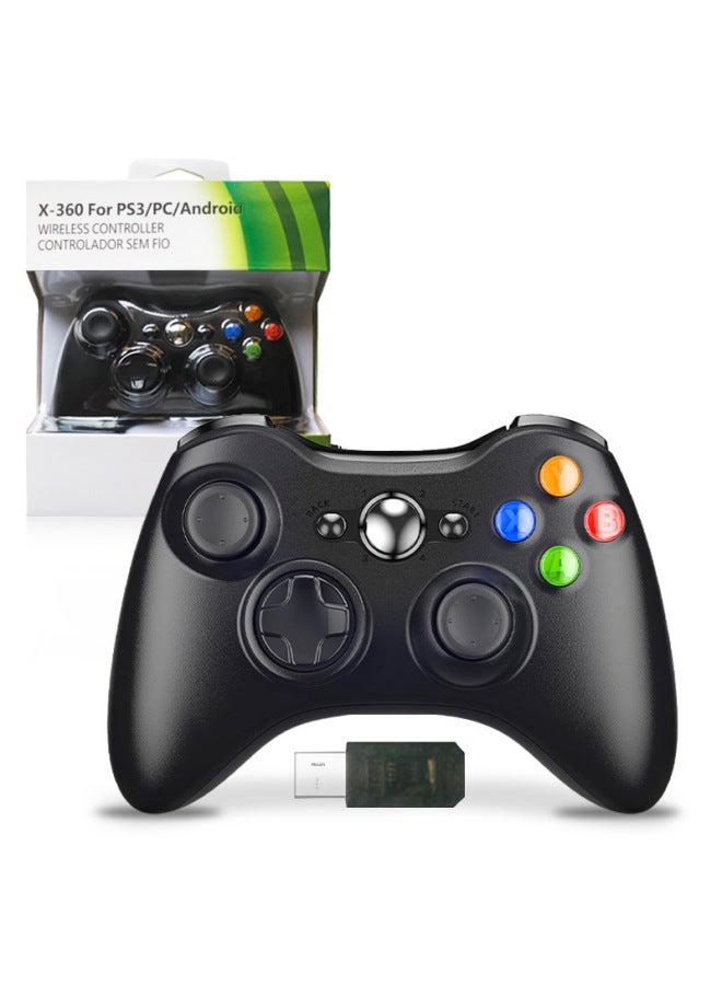 جهاز تحكم ألعاب Xbox 360 سلكي/لاسلكي متوافق مع أجهزة الكمبيوتر/PS3/أندرويد، قابل للمشاركة مع جهاز Xbox One، مقبض أركيد - Image 1