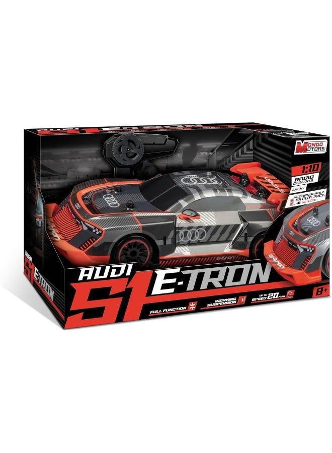 Mondo Remote Control Car Audi S1 E-Tron 1/10 Battery Operated | Racing Car | Car for Display | Toy Vehicle | Gift for Collectors and Kids - Image 3