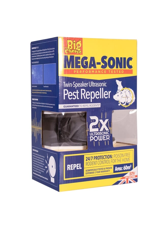 STV Mega-Sonic® Twin-Speaker Pest Repeller - Image 5