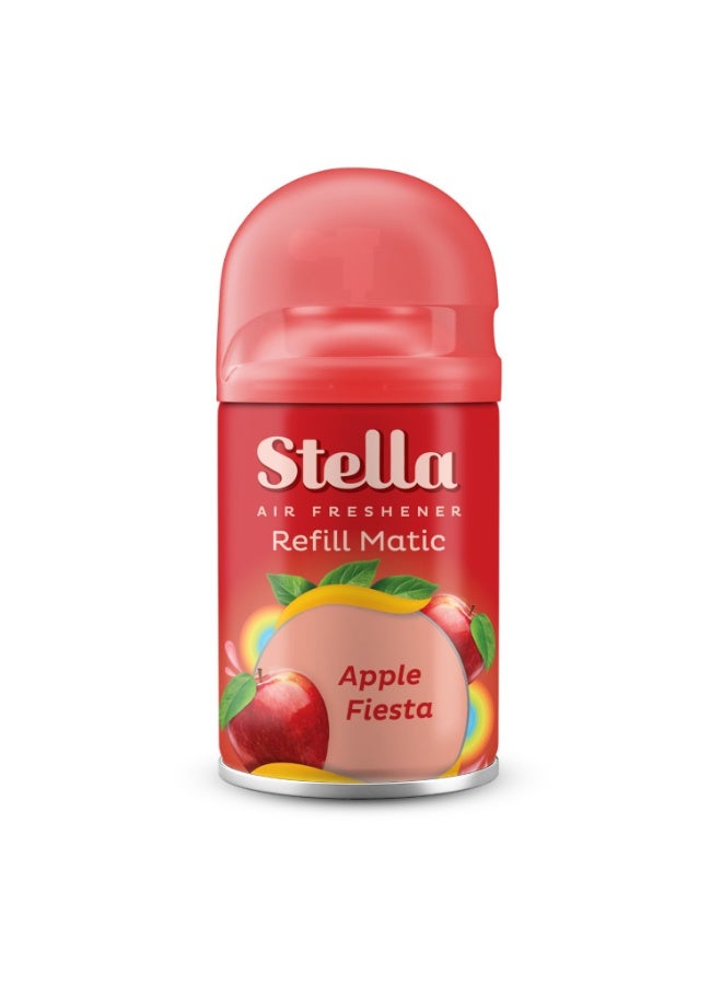 STELLA عبوة ماتي 225 مل (احتفال التفاح) + غطاء - Image 1
