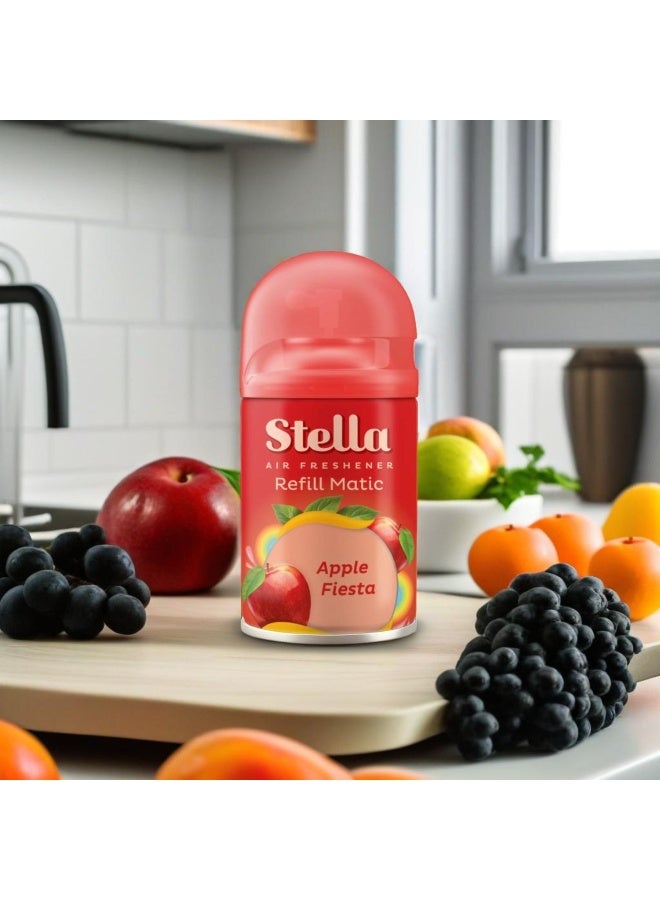 STELLA Matic Refill Apple Fiesta With Lid - Image 5