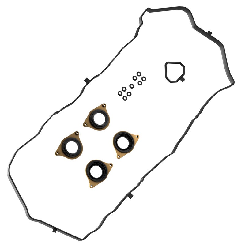 Engine Head Cover Gasket Set Replacement for Honda Accord 20132017 Engine Oil Filter Housing Gasket for 24L 35L Engine Set PN 120305A2A01 by AUTOMAJOR
