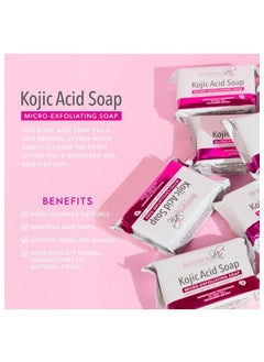 Brilliant Skin Kojic Acid Soap Net Weight 135g  - Image 4