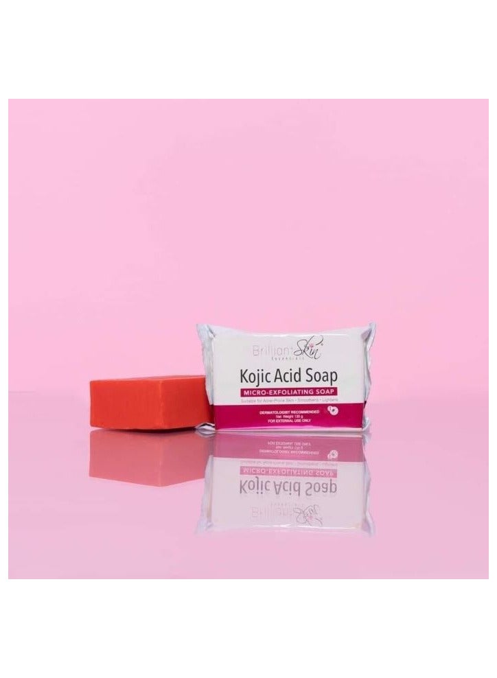 Brilliant Skin Kojic Acid Soap Net Weight 135g - Image 2