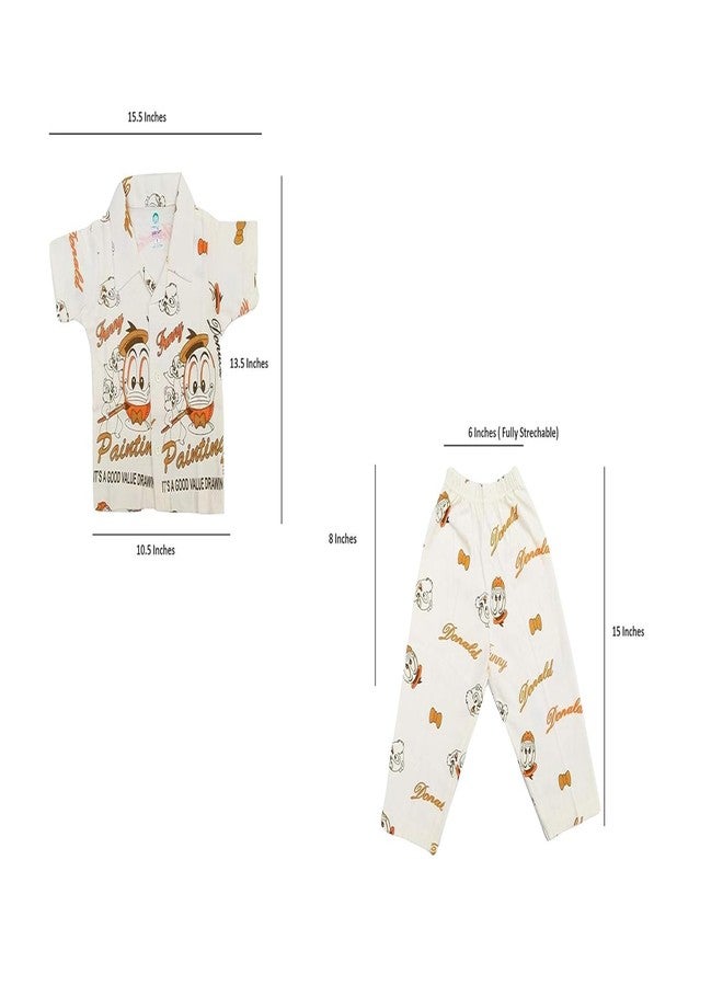 IMPRINT Cotton Baby Pajama Set for 12-18 Months Baby Boys | Night Suit for Baby Boys | Sleepwear for Newborn and Infant - (Pack of 1, Multicolor) - Image 3