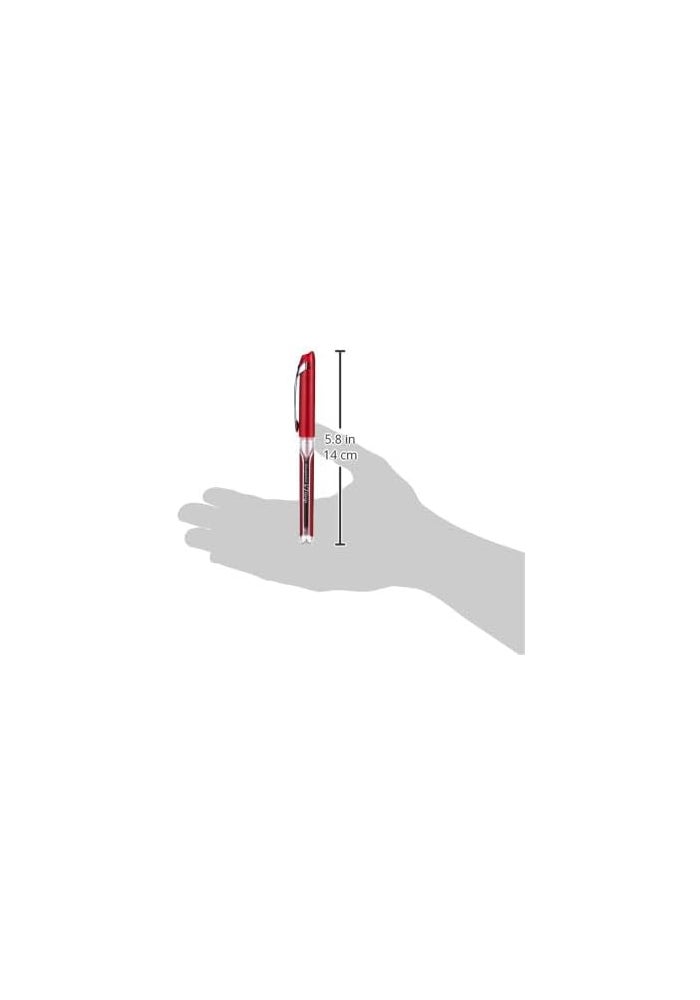 Pilot Hi-Tecpoint V7 Grip Roller Ball Pen - Red - Image 3
