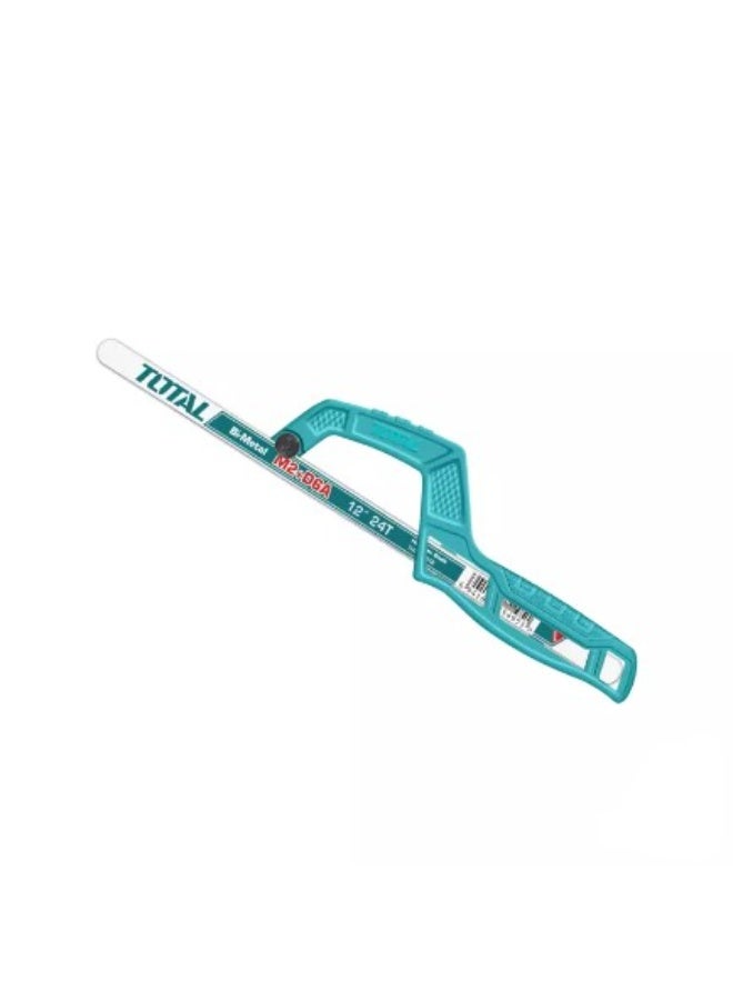 TOTAL Mini Hacksaw Frame – Compact Hand Saw Frame for Metal, Plastic, Wood Cutting & DIY Projects - Image 3