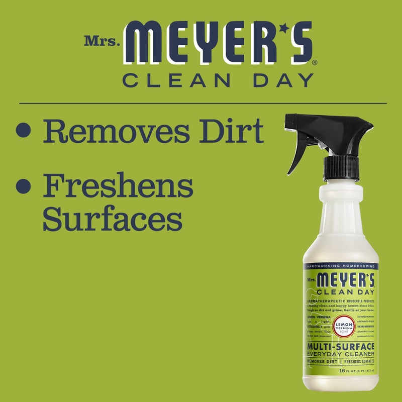 Mrs. Meyer's Clean Day MRS. MEYER'S CLEAN DAY All-Purpose Cleaner Spray, Lemon Verbena, 16 fl. oz - Image 3