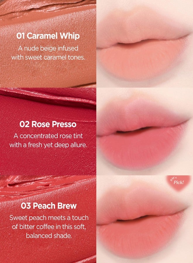 THESAEM Saemmy's Crema Velvet Tint 05 Berry Foam - Matte Lip Cream Velvet Finish Lip Makeup with Natural Plumping Effect - Long Lasting Smooth Fluffy Lips, 0.1oz. - Image 4