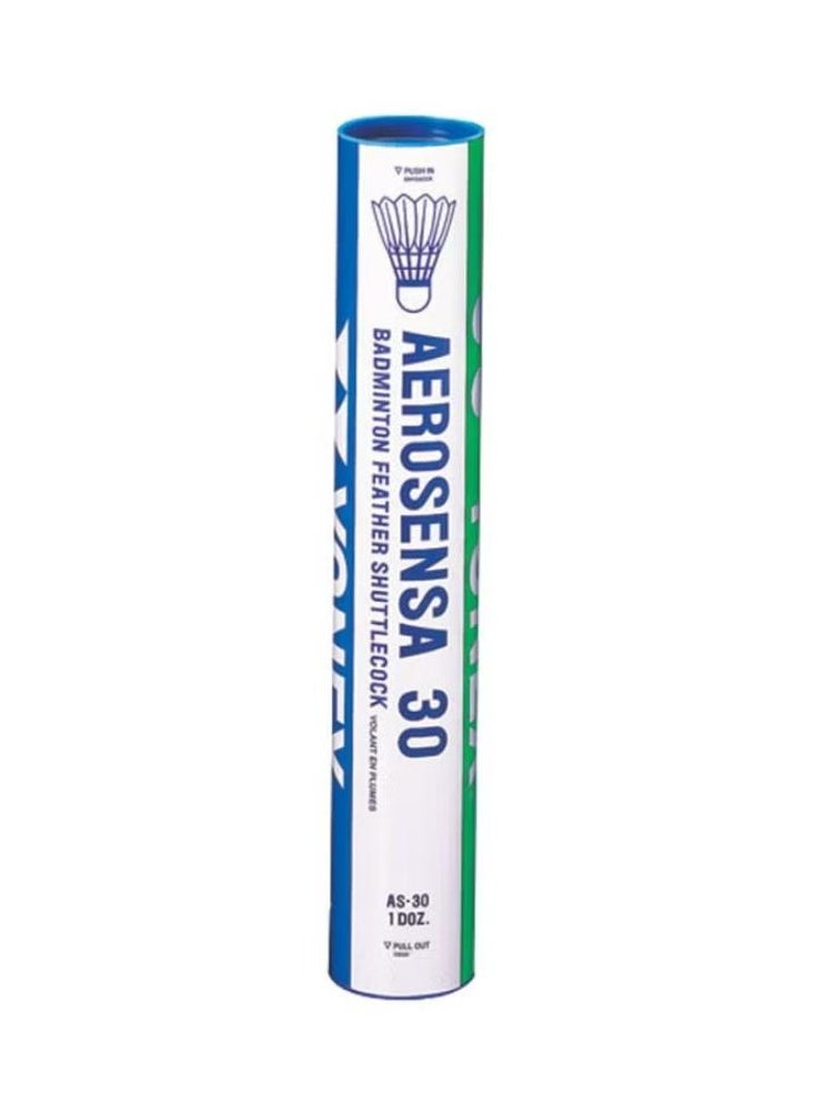 12-Piece Aerosensa 30 Shuttlecock - pzsku/Z6A49A2F3FE5D623FF9F2Z/45/_/1725524256/7e449074-b01c-4560-b265-e42beac9e142