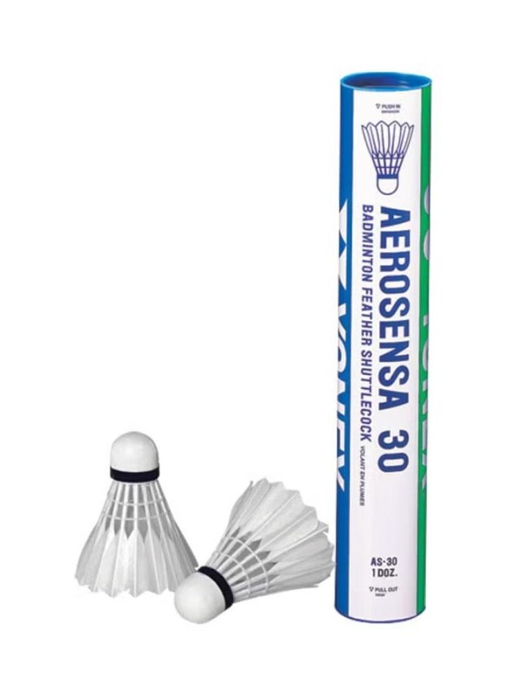 Yonex 12-Piece Aerosensa 30 Shuttlecock  - Image 2