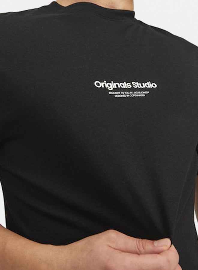 JACK & JONES JACK & JONES Mens Vesterbro Crew Neck Tee  - Image 3