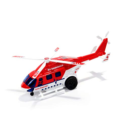 Centy Toys Dhruv Air Ambulance Helicopter Toy,Multicolor, Kids - Image 1