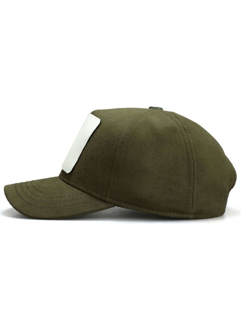 Black Börk BlackBörk V1 Kids Baseball Bad Panda - Khaki Children's Hat (Cap) with 2 Code Logo  - Image 4