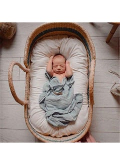 MIXDE Travel Cot,with Mosquito Net and Awning, Foldable Baby Tent, Washable Crib Bionic Travel Bed Breathable Cradle Cot  - Image 5