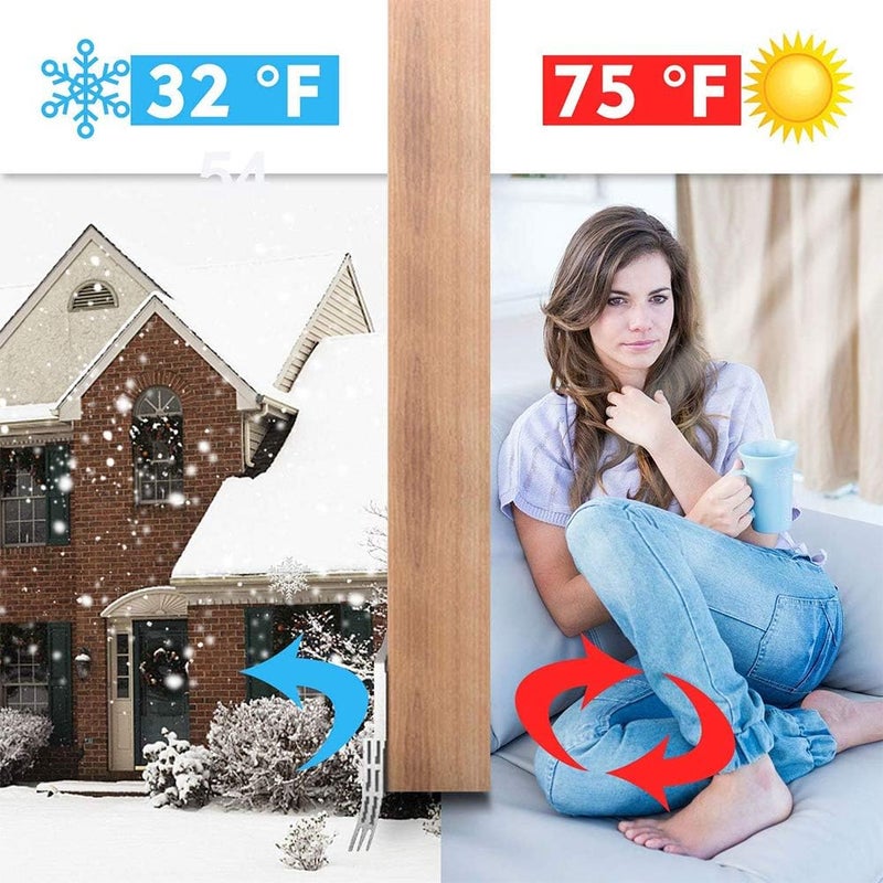 سدادة باب Suptikes، عرض 2 بوصة × طول 39 بوصة، رمادي تصميم أنيق مطور عملي - Image 5