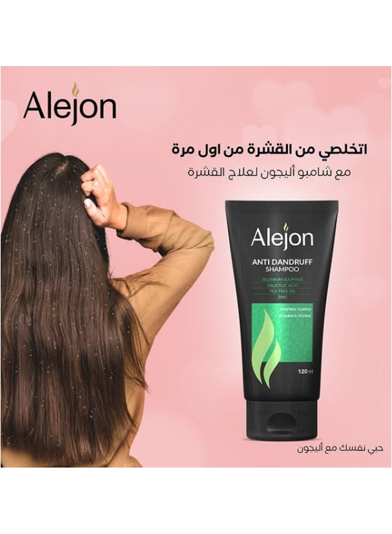 Alejon Anti-Dandruff Shampoo - 120ml - Image 2