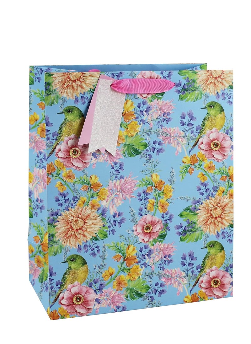 Eurowrap Bird Sat On Flowers Medium Bag - pzsku/Z6A4A092E79CFEFE76DD0Z/45/_/1724482116/305206f0-3478-4e80-a355-b761a0c82404