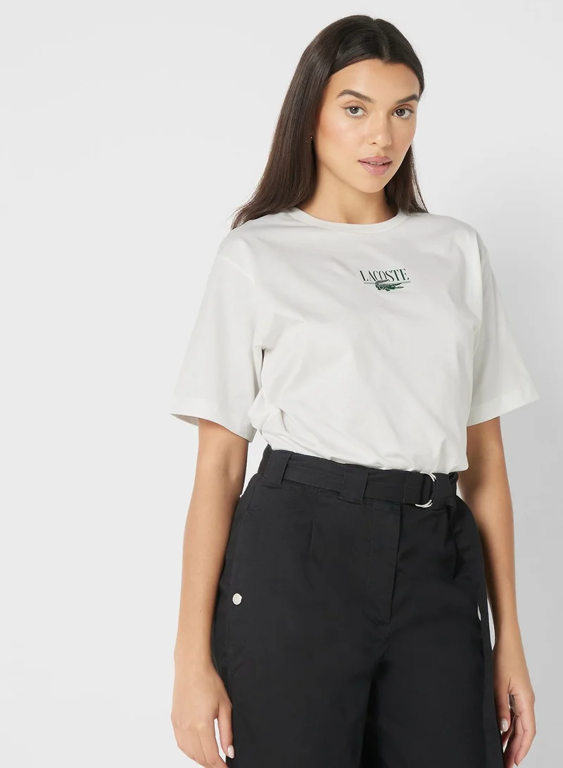 LACOSTE Crew Neck T-Shirt