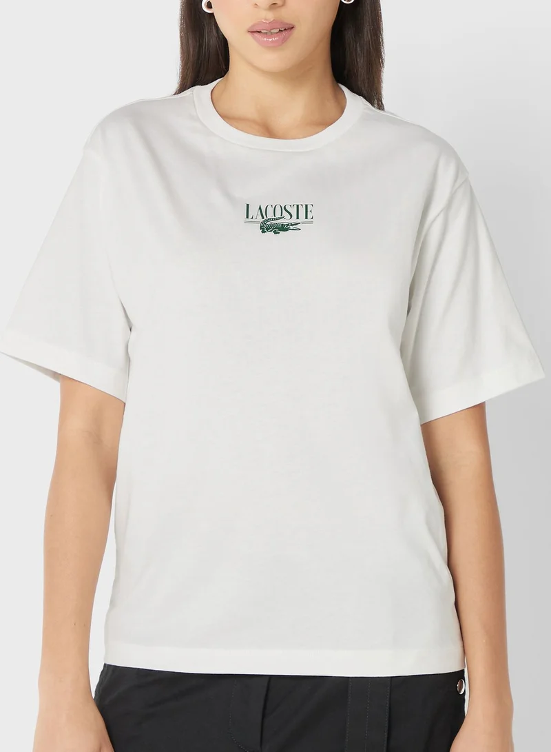 LACOSTE Crew Neck T-Shirt