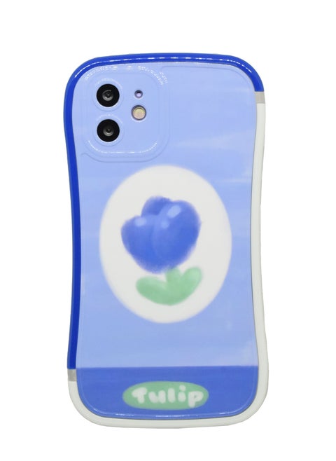 iPhone 11 Curve Design Girls Cool Fashion Style Case with Camera Protection Full Shockproof Protective Cover