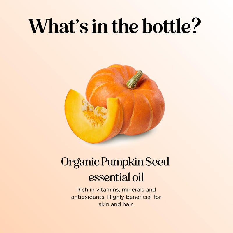 Maple Holistics Pumpkin Seed Oil Organic Certified - 100% Pure Organic Pumpkin Seed Oil for Hair Growth and Anti Aging Face Oil - Organic Hair Oil for Dry Hair and Growth - Virgin Cold Pressed & Unrefined (16oz) - Image 4