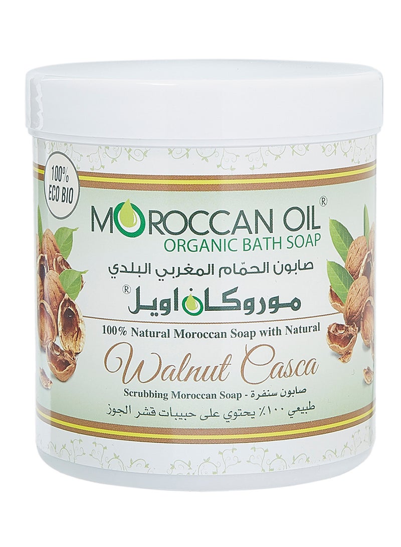 Organic Bath Soap With Walnut Casca 250ml