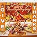 LifeisLuck Thanksgiving Banners with 3 Pcs 71x43 Inch Happy Thanksgiving Backdrop Give Thanks Porch Signs Hanging Ribbon for DoorWallYard Decorations Fall Party Supplies Photography Background - Image 3