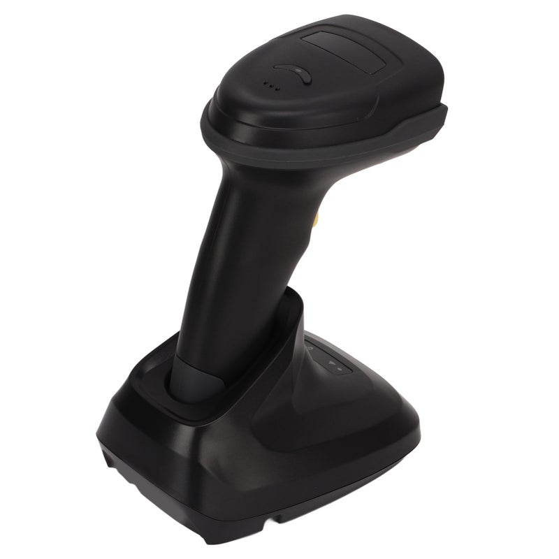 Wireless Barcode Scanner 2.4G Long 100M Transmission Distance - 2200mAh Battery 30 Hours Working Time 1D Barcode Reader for Store Supermarket Warehouse - Image 3