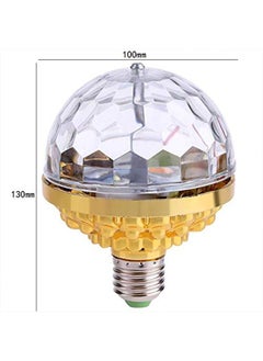 Thoraya LED Rotating Crystal Ball Colorful Magical Light Ball LED Stage Lamp Bulb  - Image 5