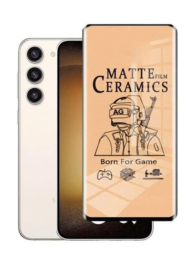 Samsung Galaxy S23 Plus Matte Screen Protector Anti-Glare Anti-Fingerprint 3D Touch, Matte Finish Surface ceramic film Samsung Galaxy S23 Plus 5G Ceramics Matte - Image 1