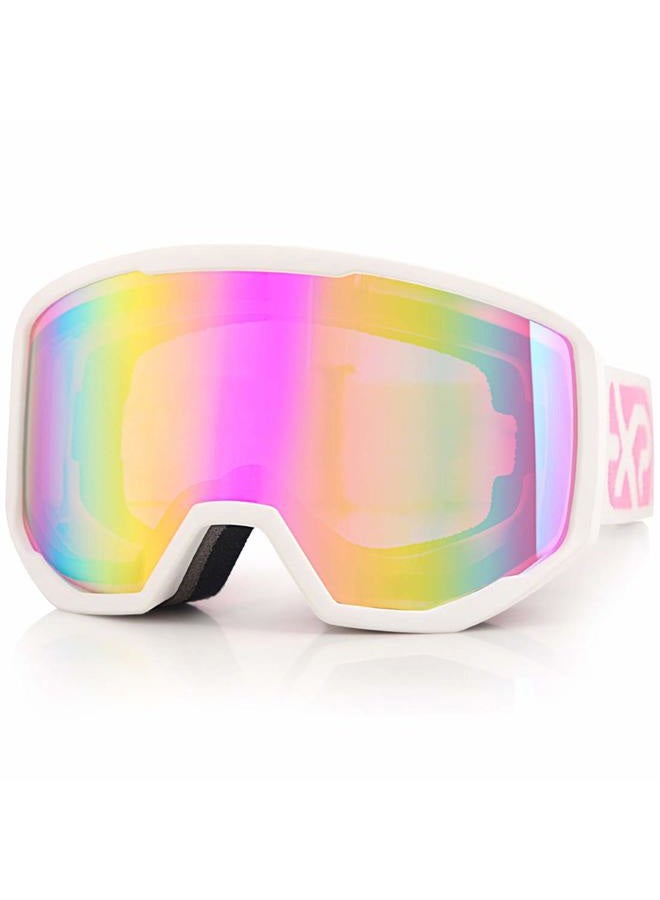 EXP VISION Ski/Snowboard Goggles for Men Women, OTG Snow Goggles Anti Fog UV Protection - Image 1