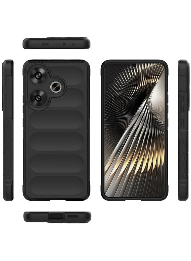 عام حافظة متوافقة مع حافظة شاومي بسعر 6 5 جرام ، وسائد هوائية نحيفة لامتصاص الصدمات مرنة لينة من البولي يوريثان مقاومة للصدمات غطاء خلفي واقي لهاتف شاومي بوكو إف 6 - Image 2