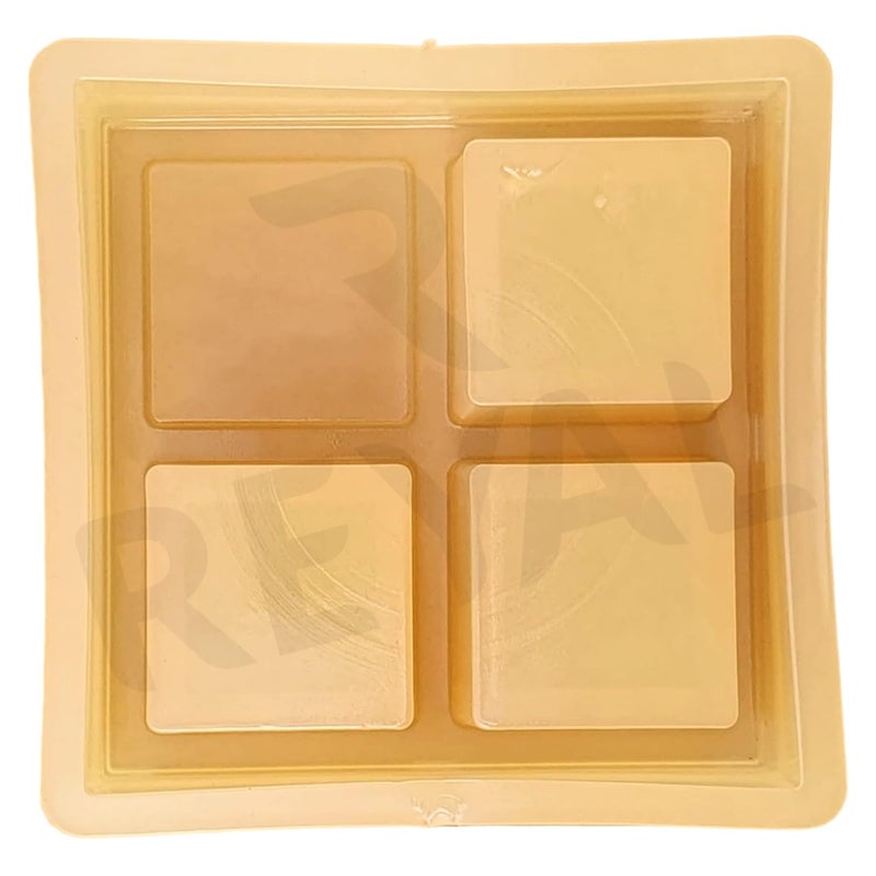 Reyal 8x8 CONCOURSE Cement Breeze Block Mold Elevation Jali Mould Terracotta Block Mold 60mm
