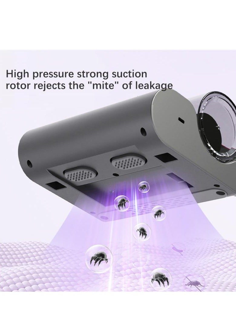 Wireless Vacuum Cleaner Home Bed Ultraviolet Sterilizer Small Wireless Handheld Mite Removal Artifact Vacuum Cleaner - Image 5