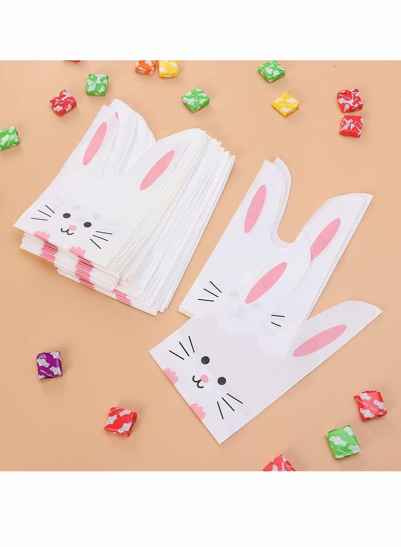 KASTWAVE Candy Bag Gift Bag, Rabbit Shape, Tote Cookie Suitable For Wedding Birthday Party Supplies (100 PCS) - Image 4