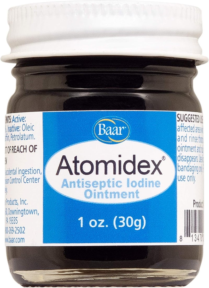baar Atomidex Antiseptic Iodine Ointment - Image 1