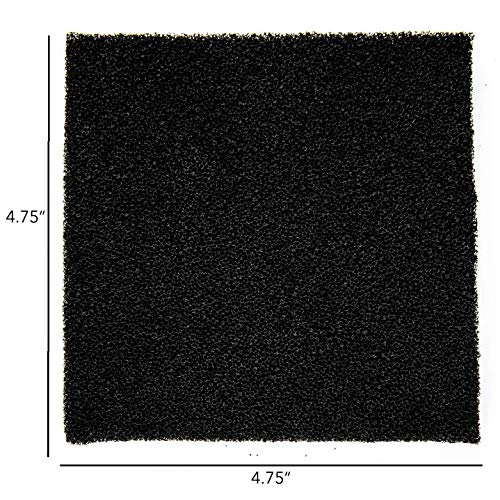 KOTTO 5 Pack 04 Inch Thick Activated Carbon Solder Fume Extractor Filters Smoke Absorber Refills for Ventilation Systems - Image 3
