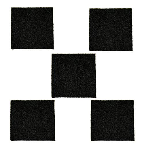 KOTTO 5 Pack 04 Inch Thick Activated Carbon Solder Fume Extractor Filters Smoke Absorber Refills for Ventilation Systems - Image 1