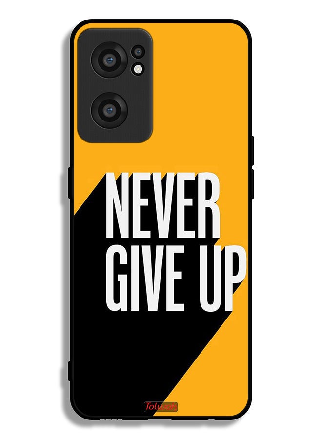 Tolwak OnePlus Nord CE 2 5G Protective Case Cover Never Give Up - Image 2