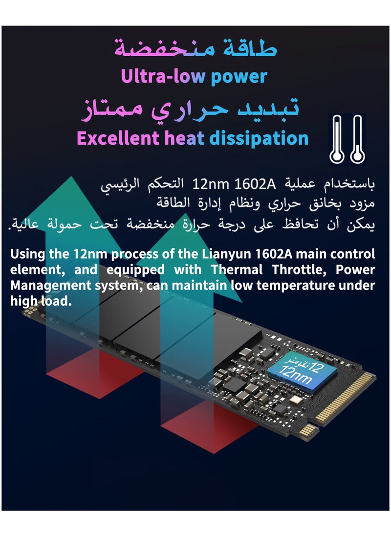 Predator - 1TB 7200MB/s SSD PCIe NVMe Gen4 M.2 2280, Internal Solid State Drives, ONLY Compatible with PS5 SLIM - Image 1