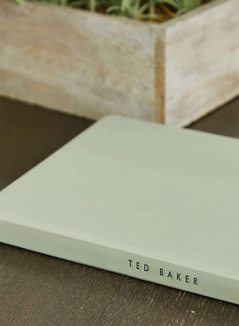 Ted Baker Green A5 Plain Notebook
