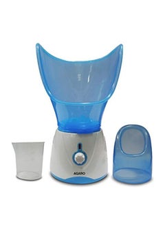 Aura Face Steamer, Vaporizer/Steam Inhaler With Facial Mask And Nasal Mask,Rejuvenate Skin For Youthful Complexion, Deep Cleanse Spa, Prevents Breathing Disorders, Sinusitis (Blue And White)